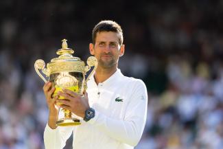 Siebenfacher Wimbledon-Champion Novak Djokovic