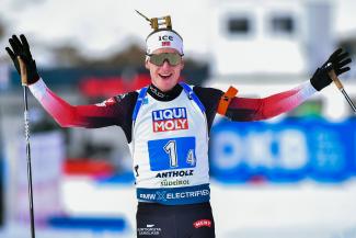 Johannes Thingnes Bø, der Dominator des Biathlon-Weltcups der Männer in den vergangenen Jahren