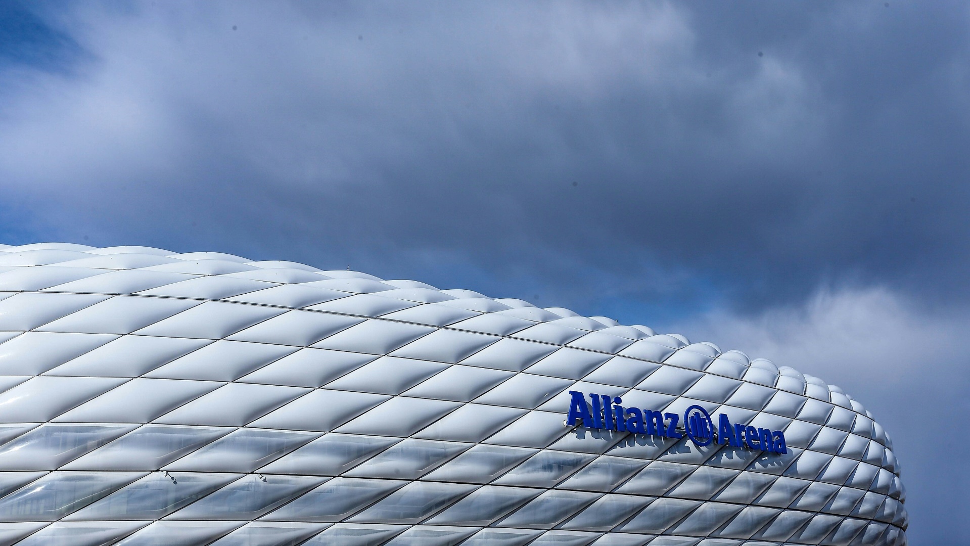 Die Allianz Arena in München-Fröttmaning
