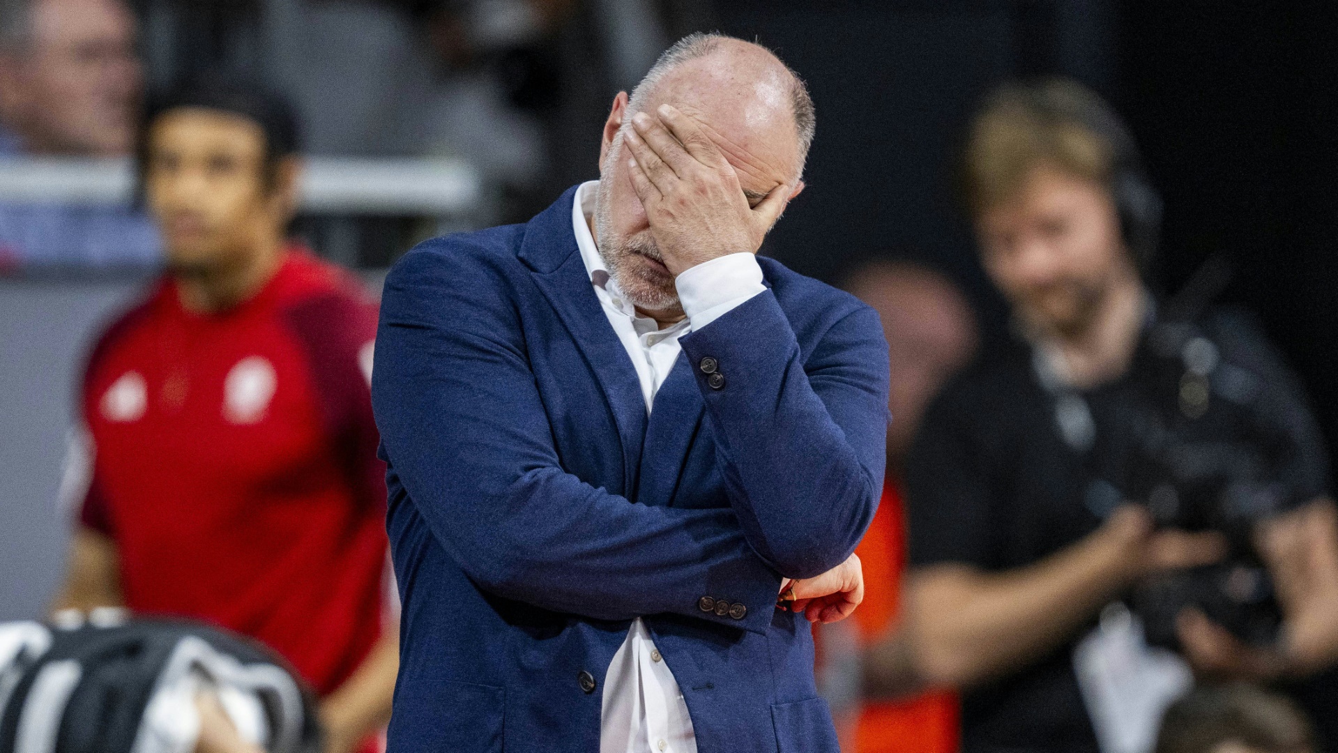 Enttäuscht: Bayern-Coach Pablo Laso