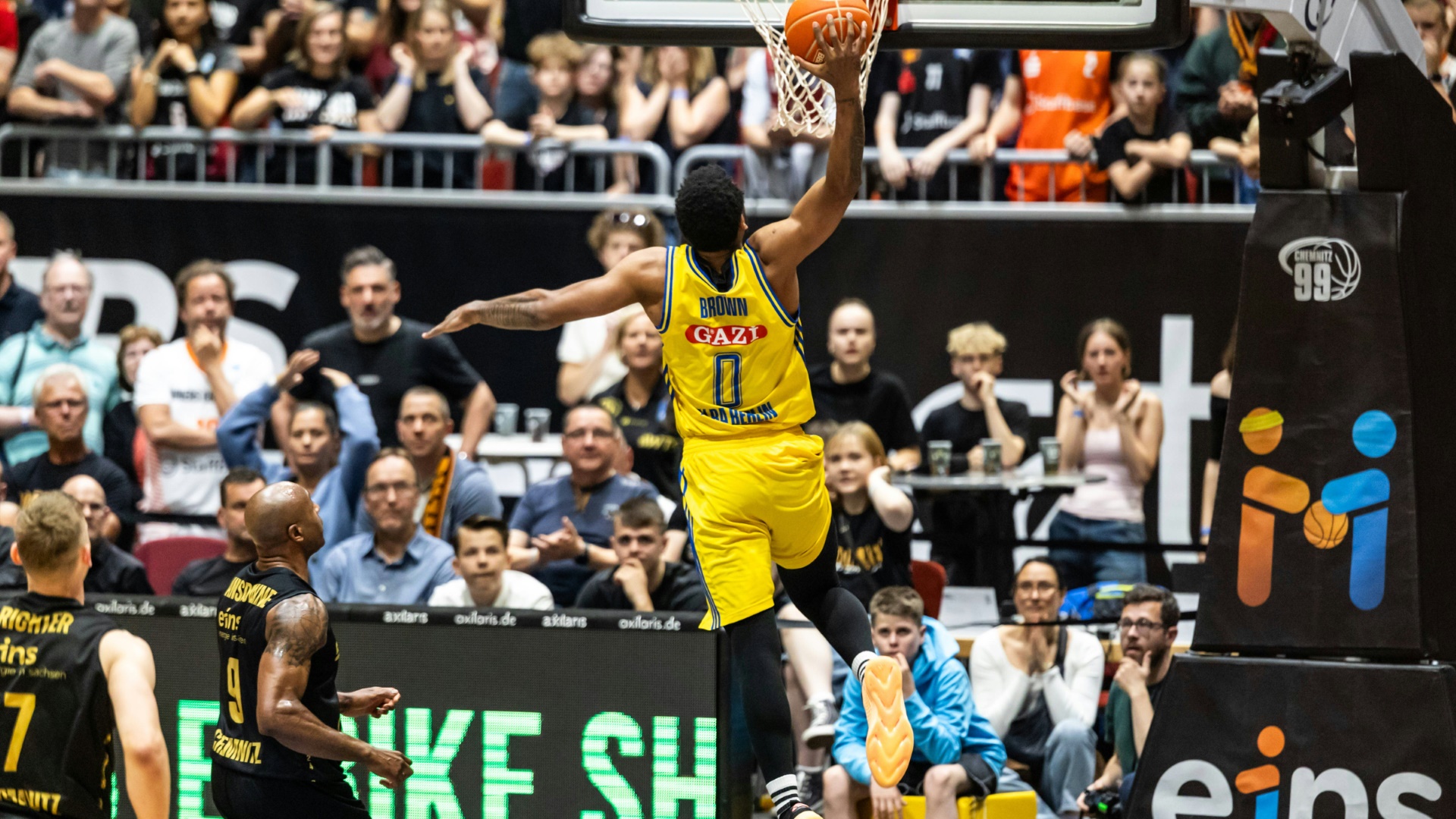 Berlins Topscorer Sterling Brown