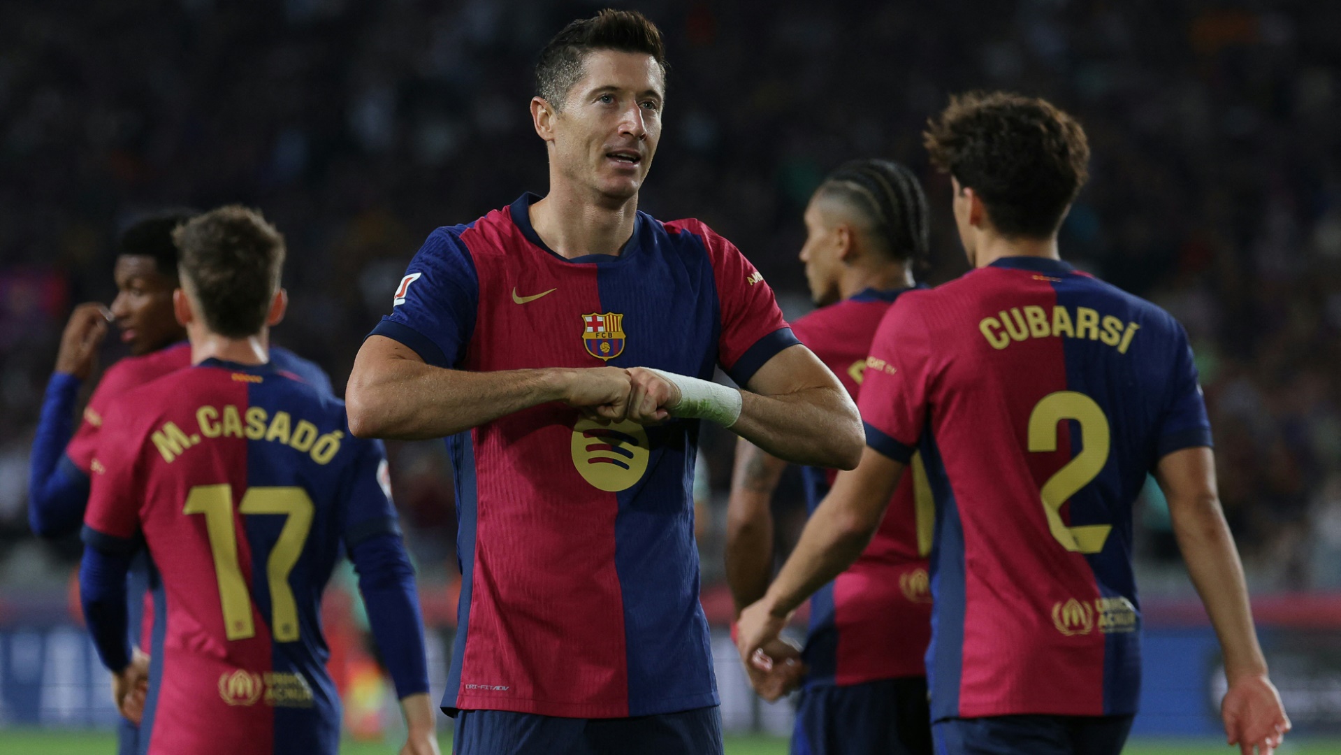 Robert Lewandowski und Barca gewinnen weiter