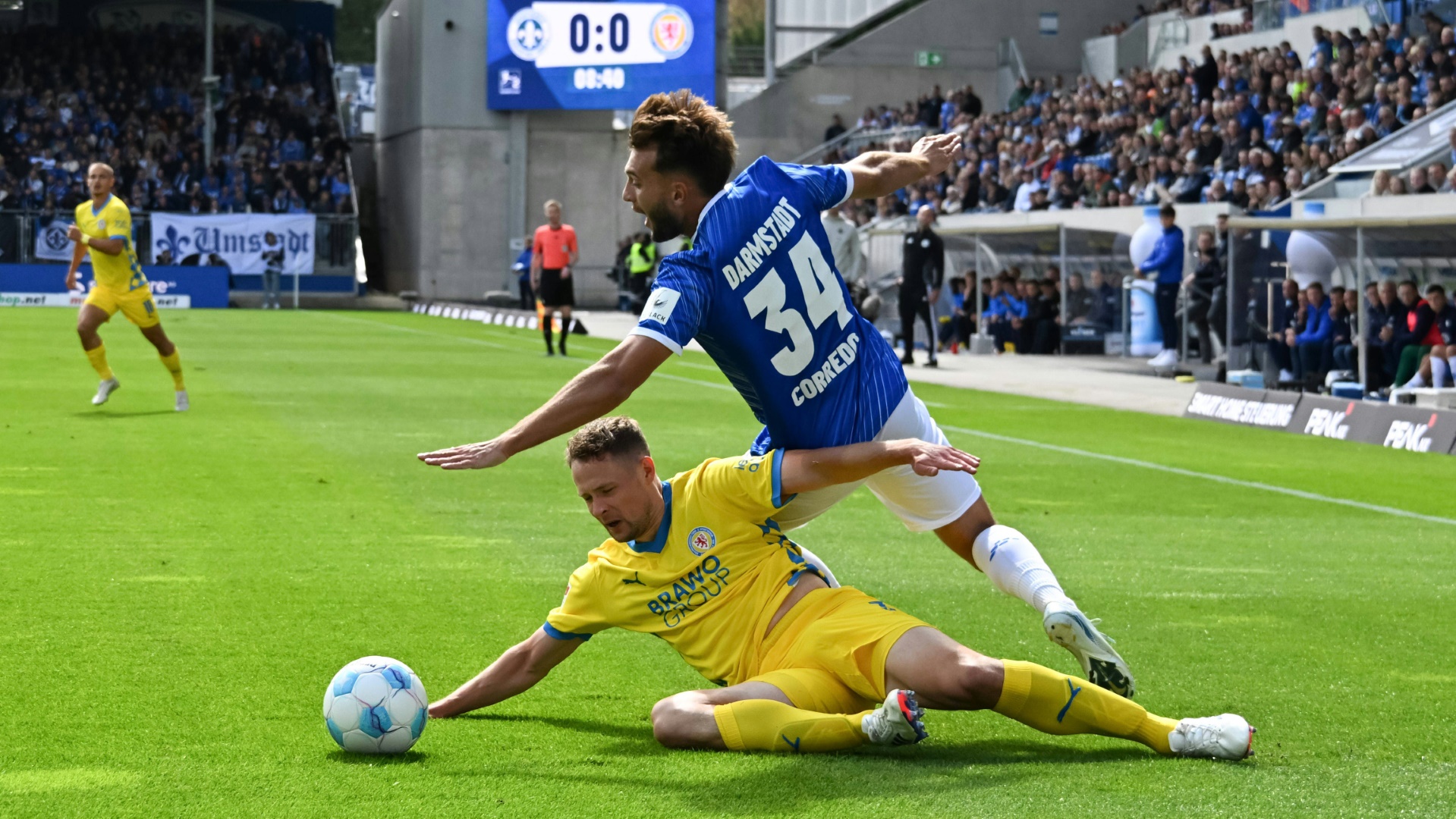 Umkämpftes Kellerduell: Darmstadt gegen Braunschweig