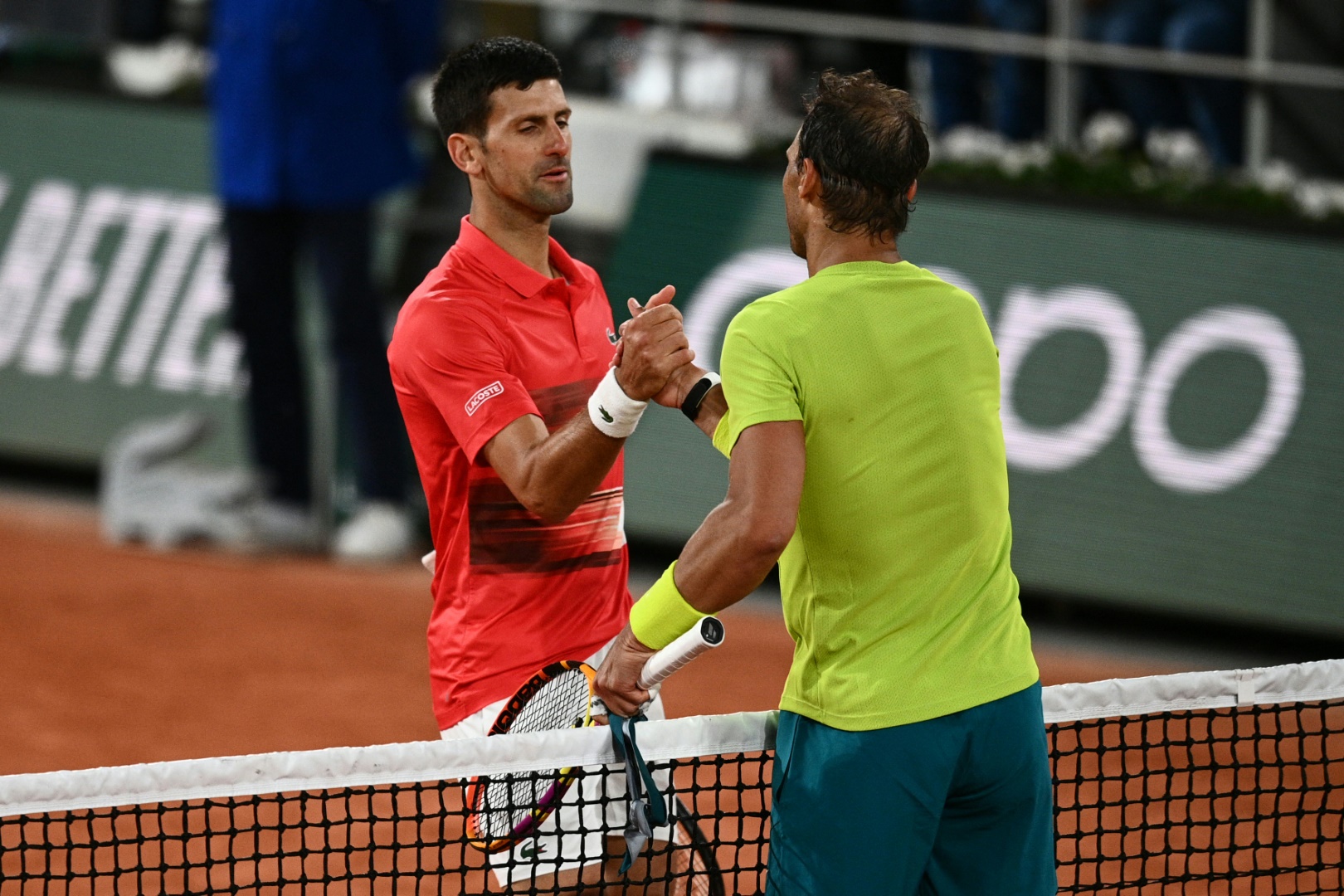 Novak Djokovic (l.) traut Rafael Nadal viel zu