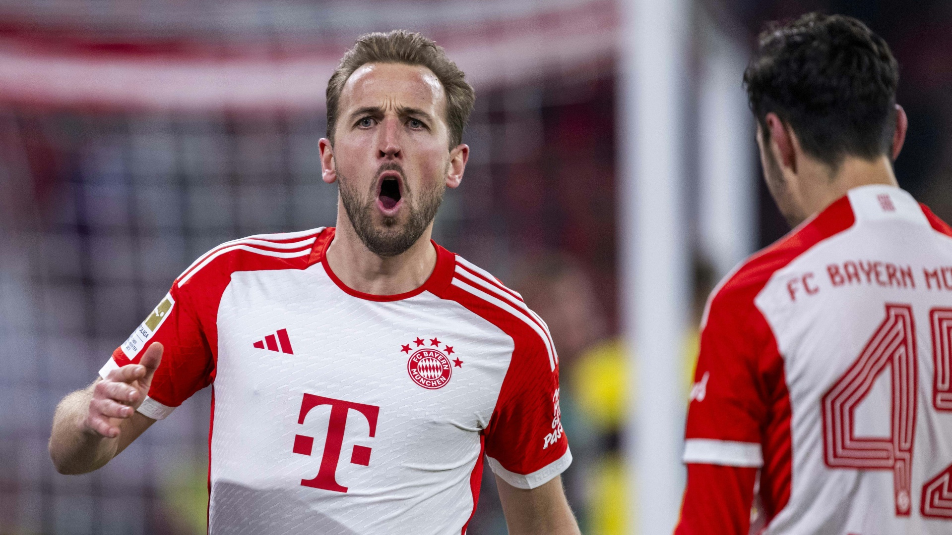 Harry Kane führte die Bayern mit zwei Toren zum Sieg