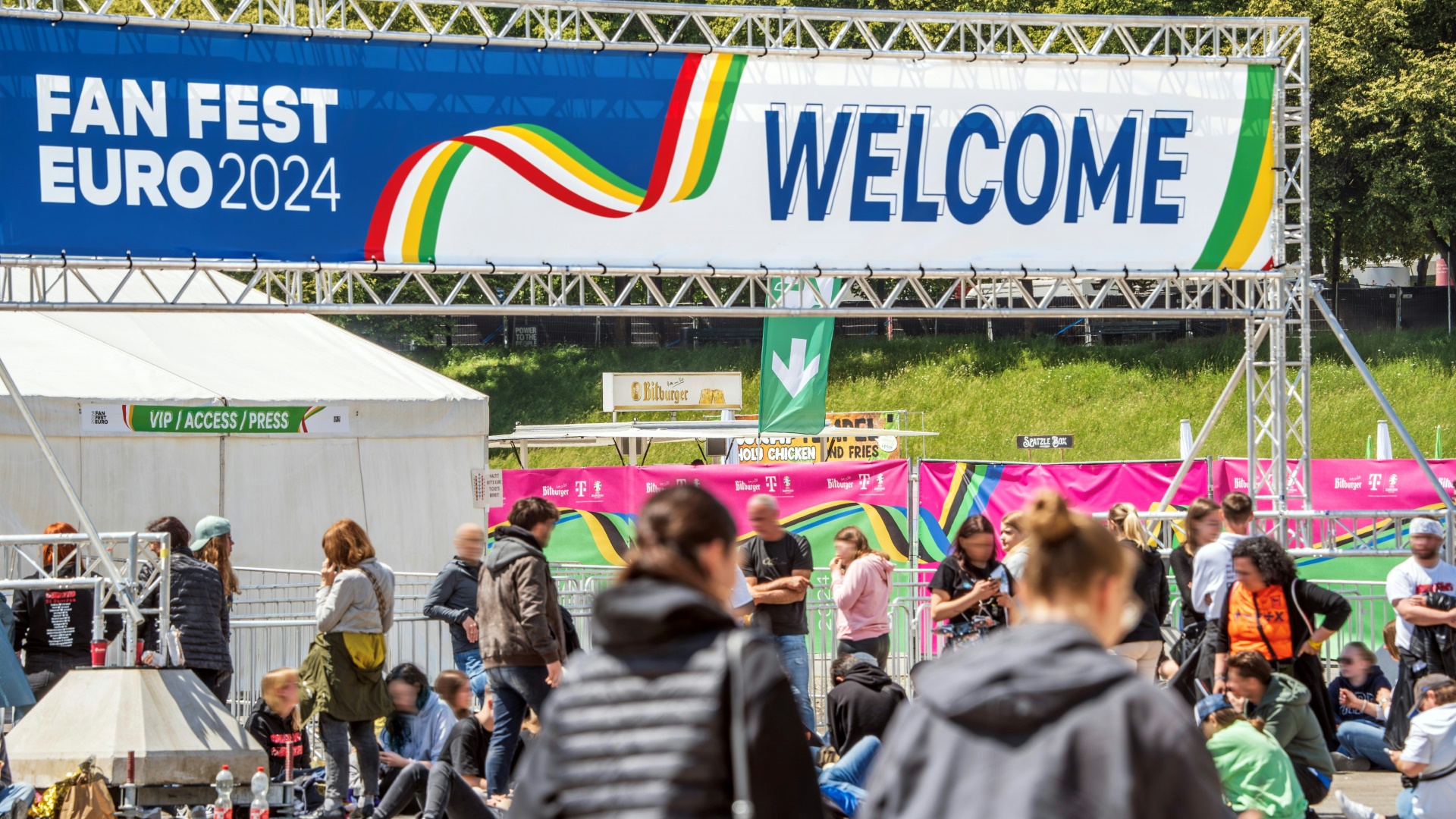 EM-Fanfest auf der Münchner Theresienwiese