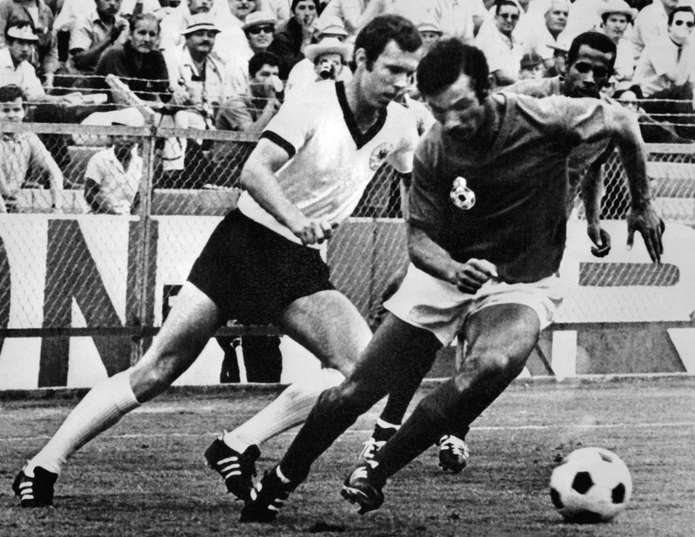 Franz Beckenbauer traf 1966 doppelt gegen die Schweiz