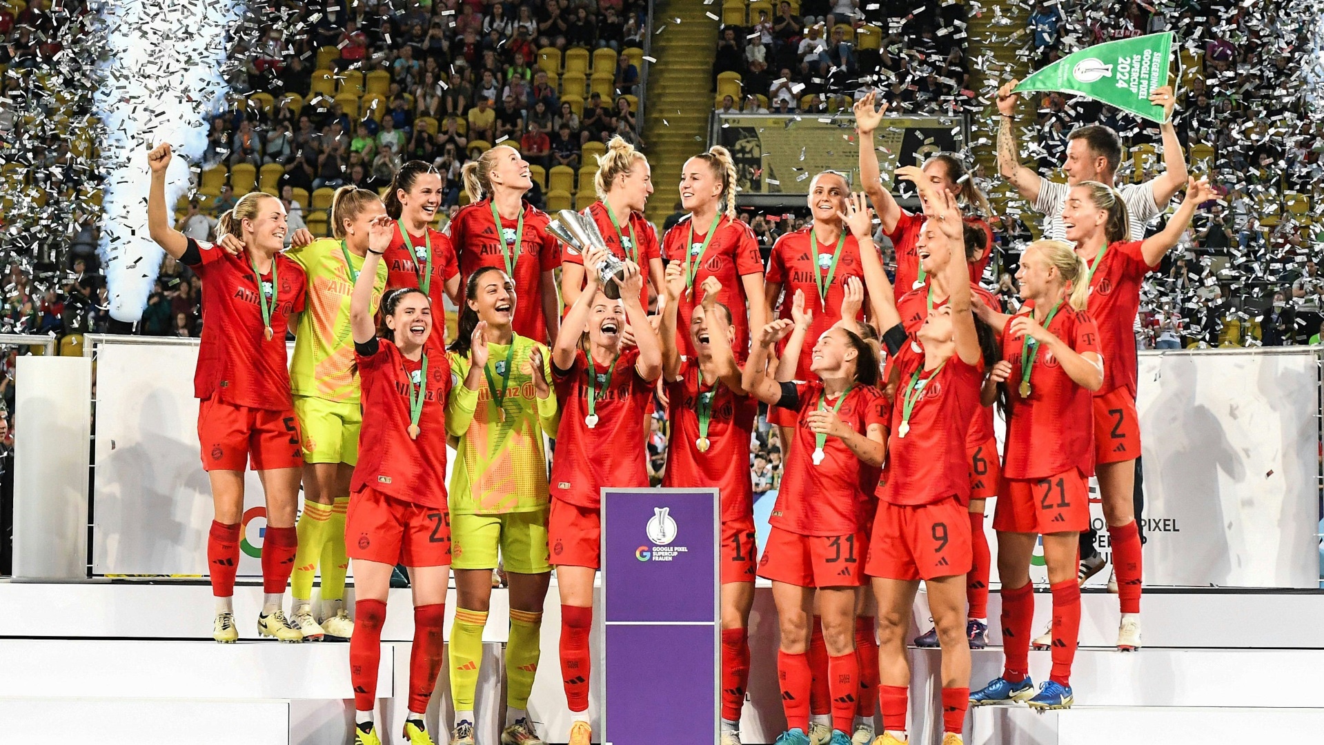 Nach 27 Jahren fand der Frauen-Supercup wieder statt