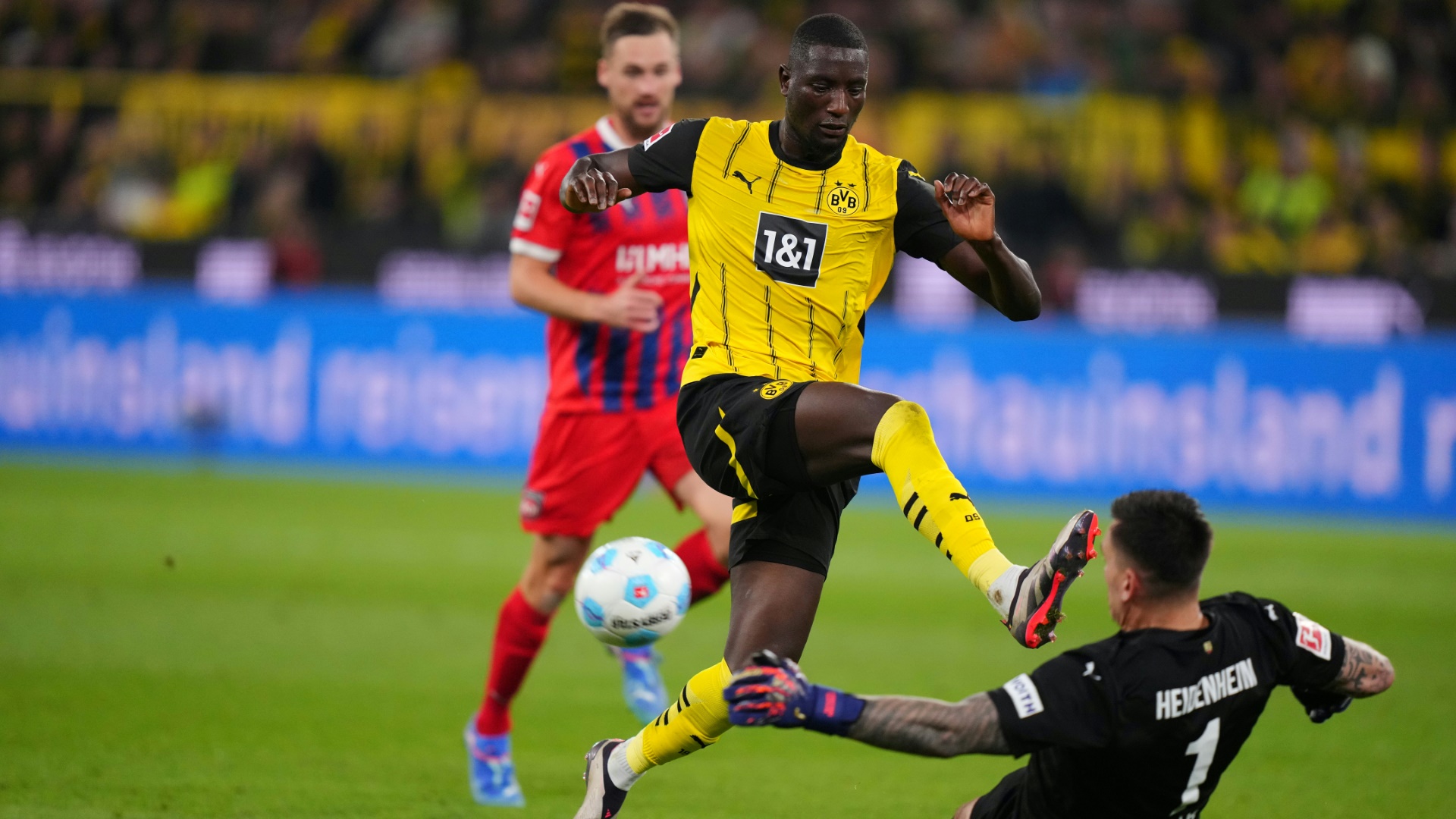 Serhou Guirassy genoss sein Debüt für den BVB