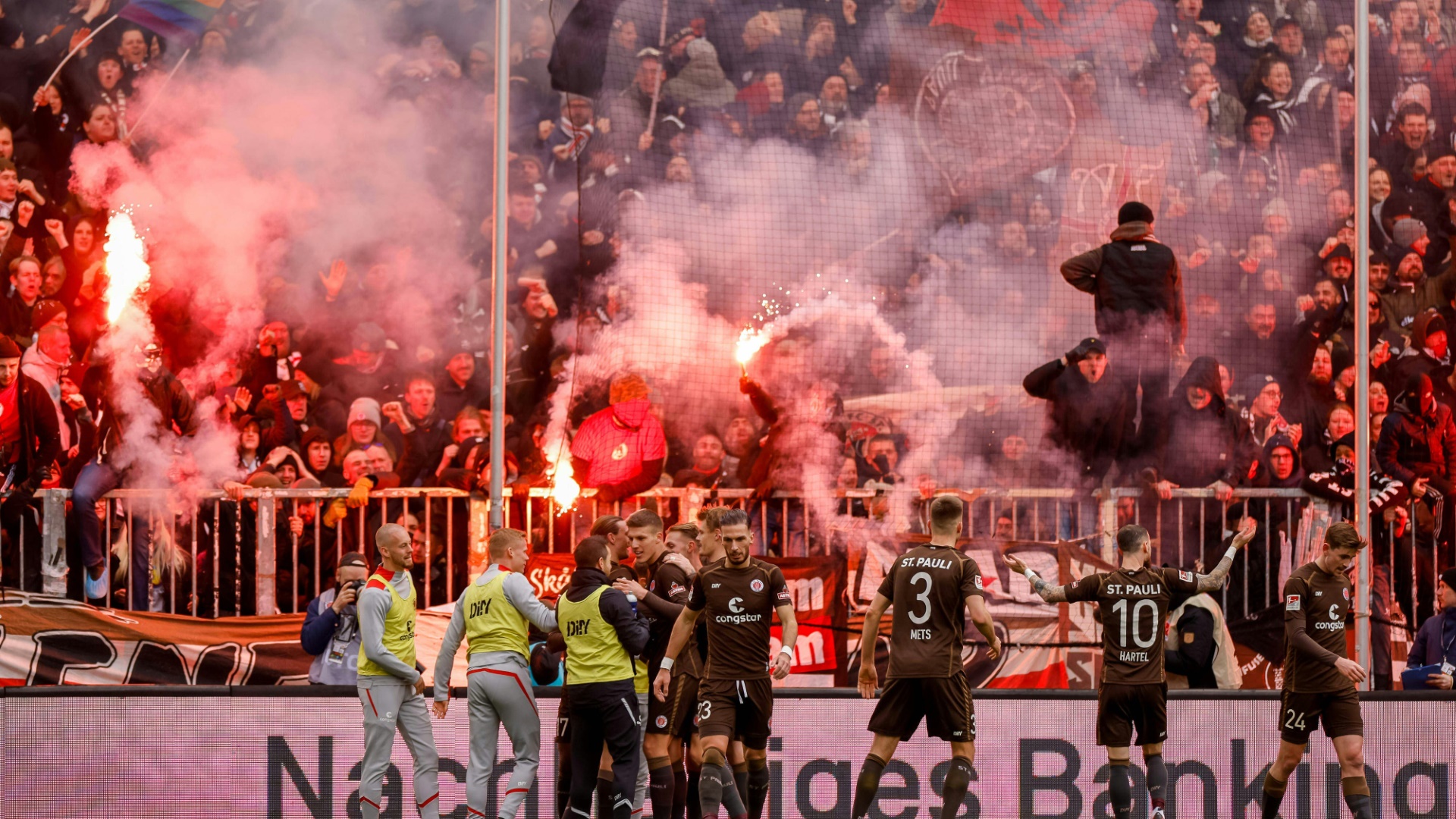 Zwischen St. Pauli und Hansa geht es immer heiß her