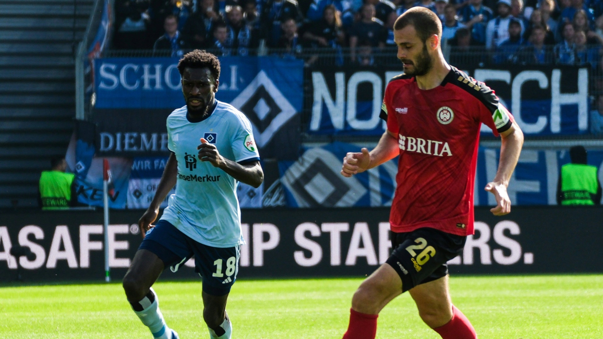 Nur 1:1 in Wiesbaden - doch HSV Tabellenführer