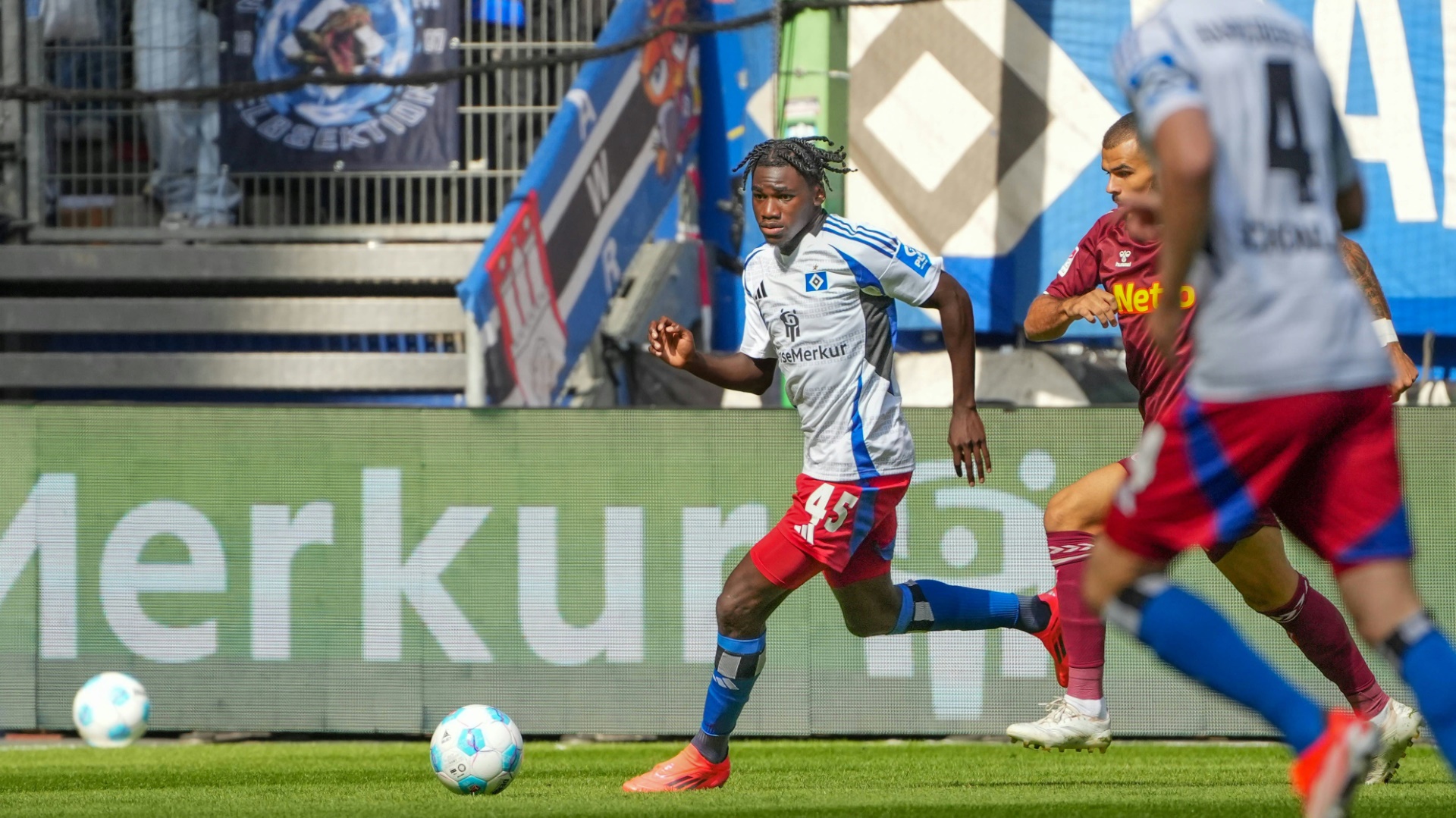 Fabio Balde (l.) spielte groß auf