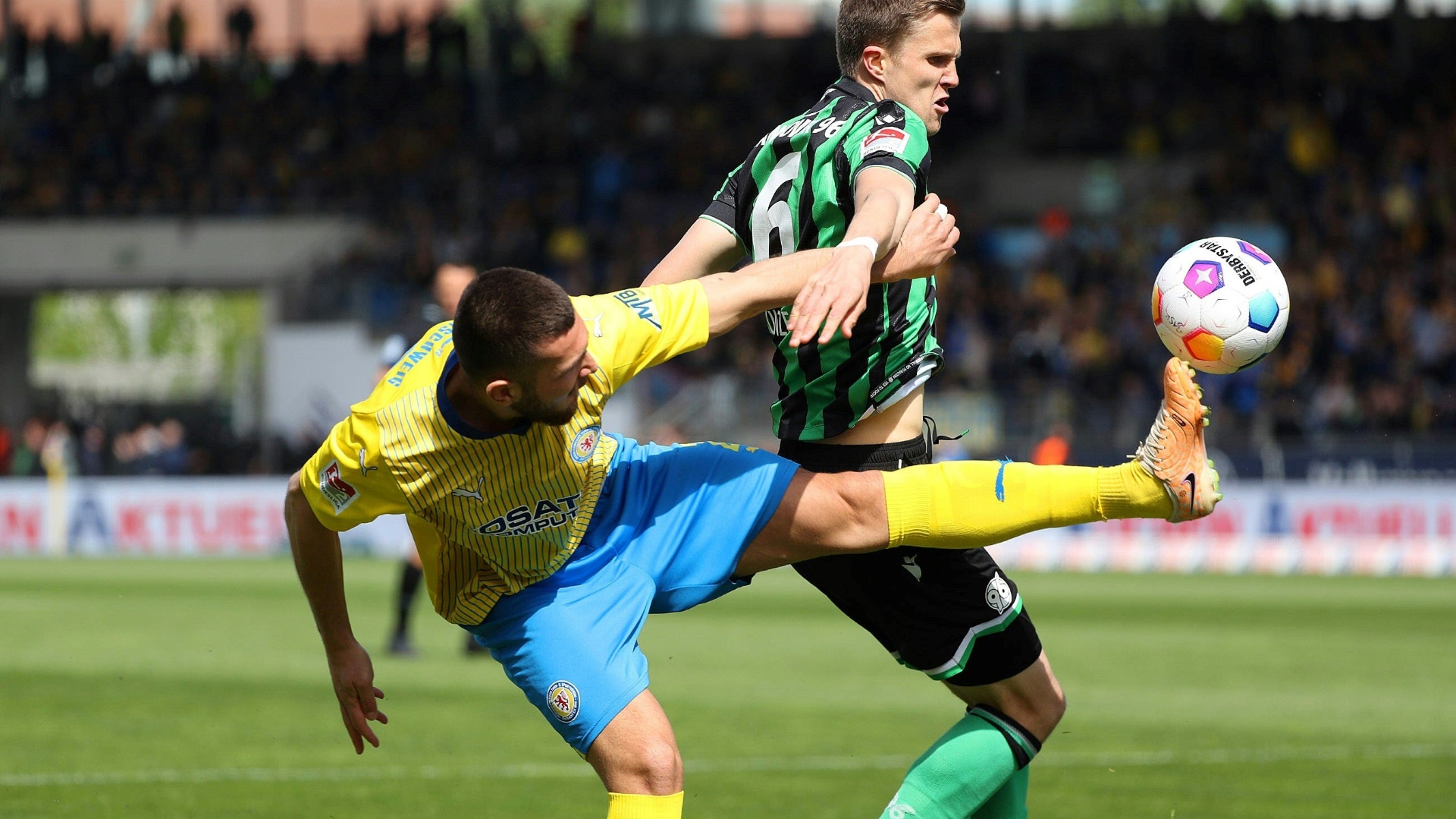 Intensives Derby zwischen Braunschweig und Hannover