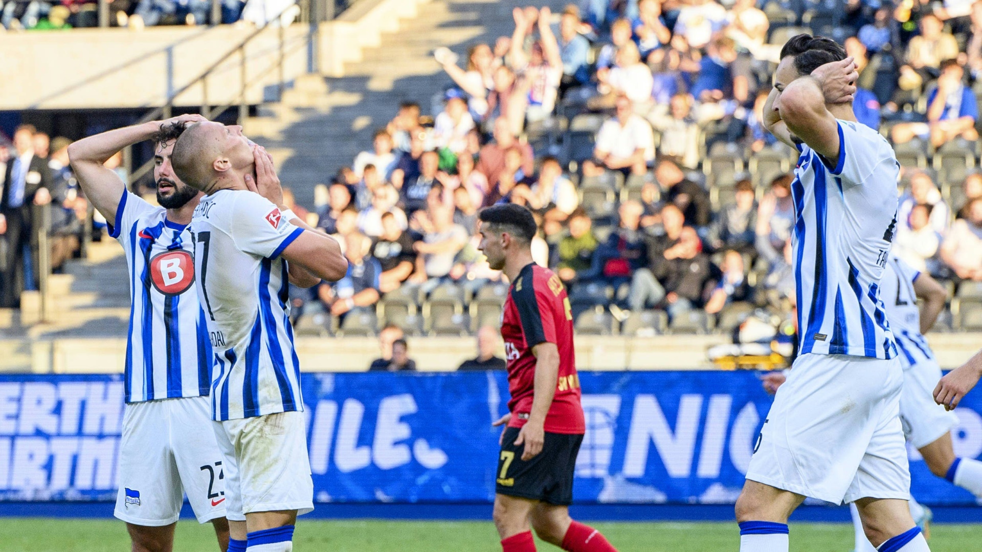 Hertha verliert auch gegen Wiesbaden