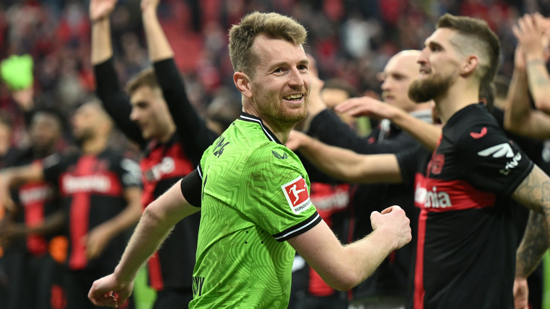 Lukas Hradecky steht im Tor