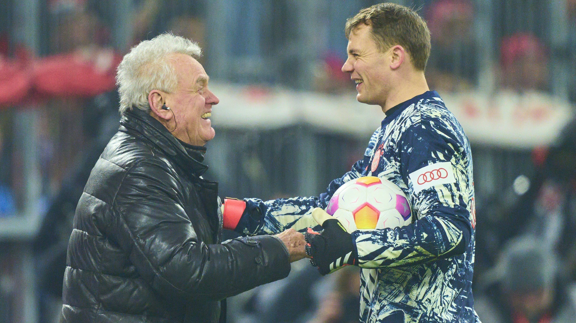 Sepp Maier (l.) sieht Manuel Neuer als Nummer eins