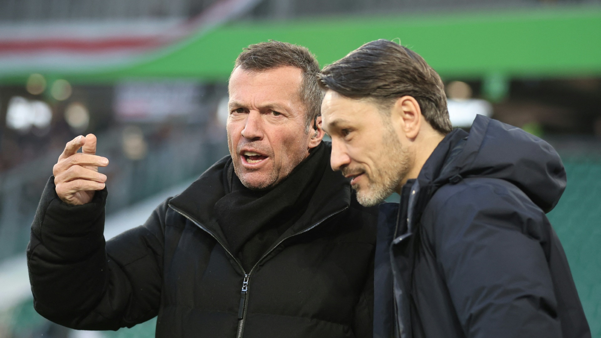 Lothar Matthäus (l.) und  Ex-Coach Niko Kovac