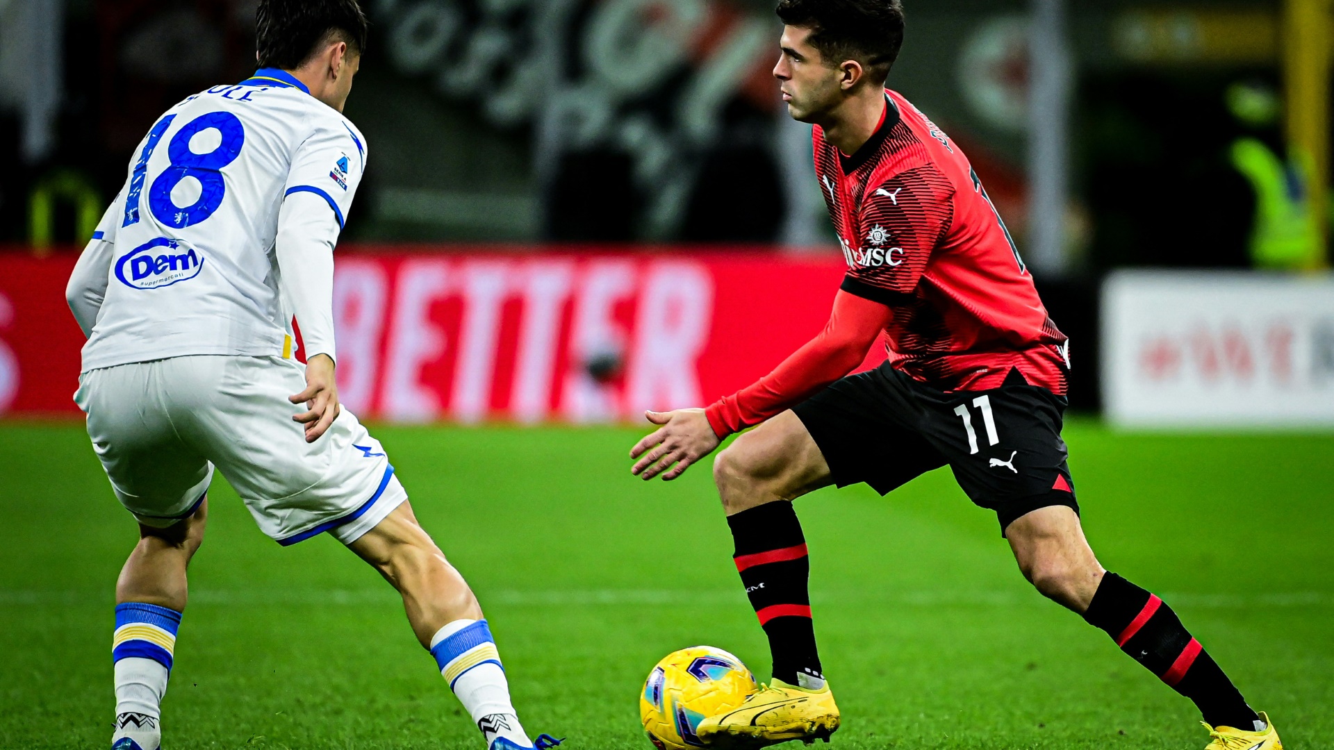 Matias Soule (l.) im Trikot von Frosinone