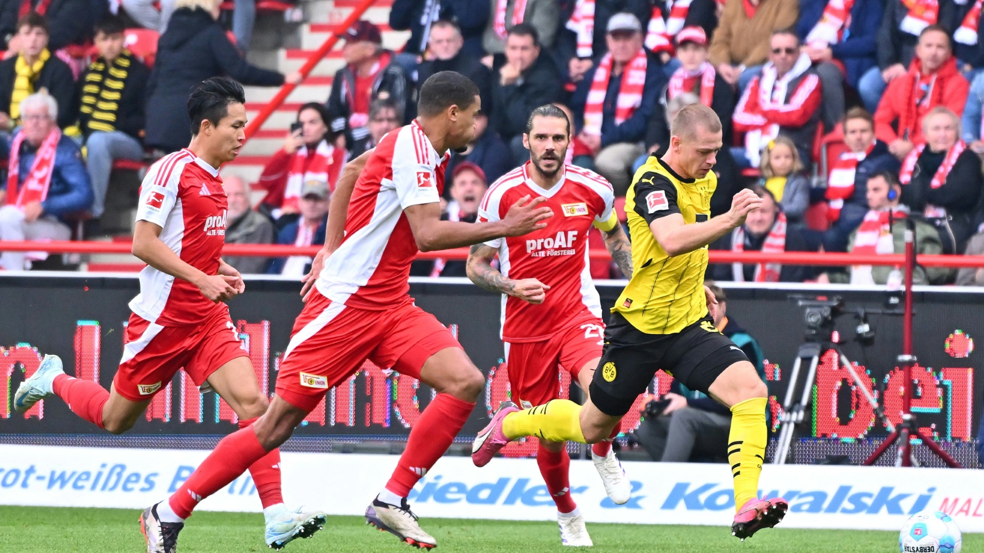 Dortmund zu Gast im Stadion An der Alten Försterei