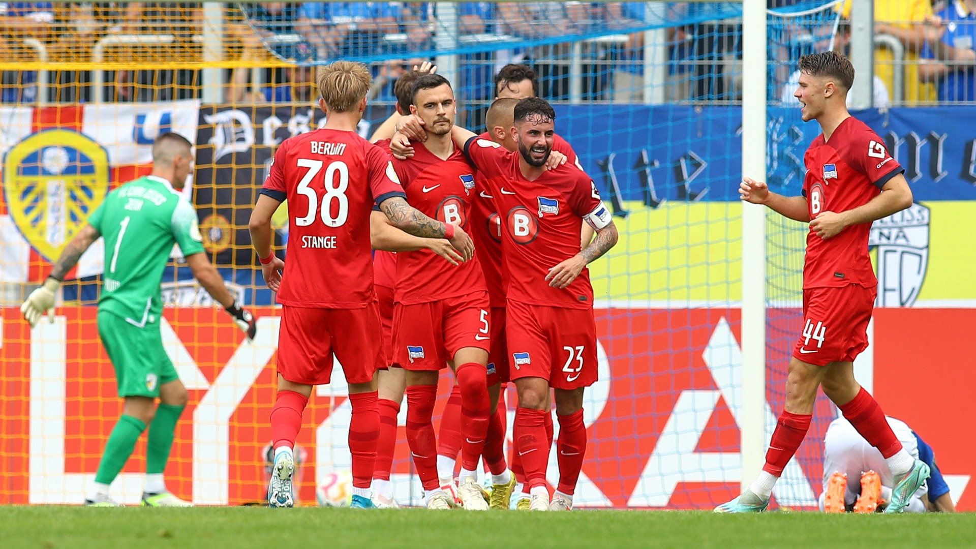 5:0-Erfolg für Hertha BSC in Jena