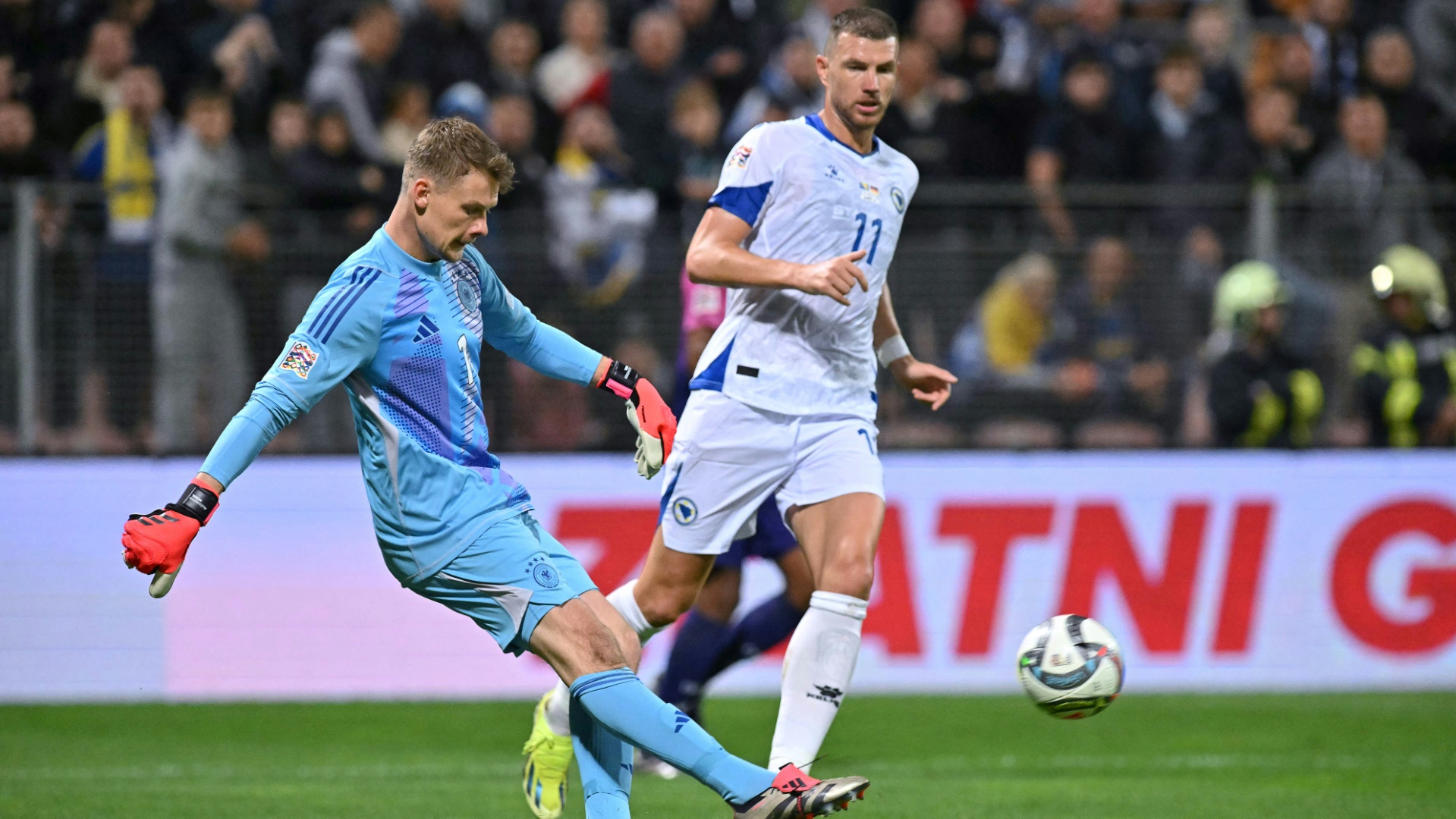 Alexander Nübel im Spiel gegen Bosnien und Herzegowina