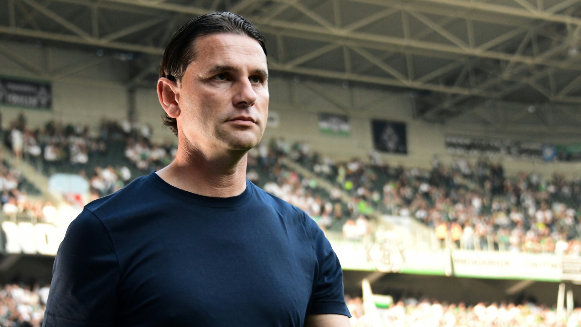 Erstmals als Gladbach-Coach in Köln: Gerardo Seoane