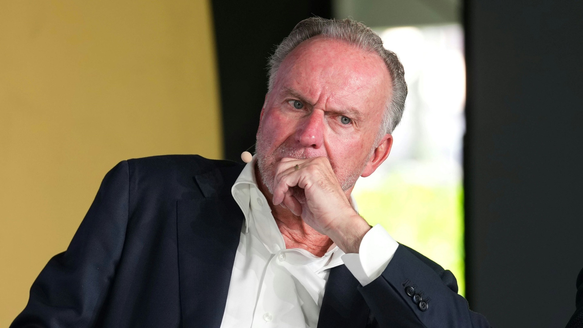 Karl -Heinz Rummenigge macht sich Gedanken