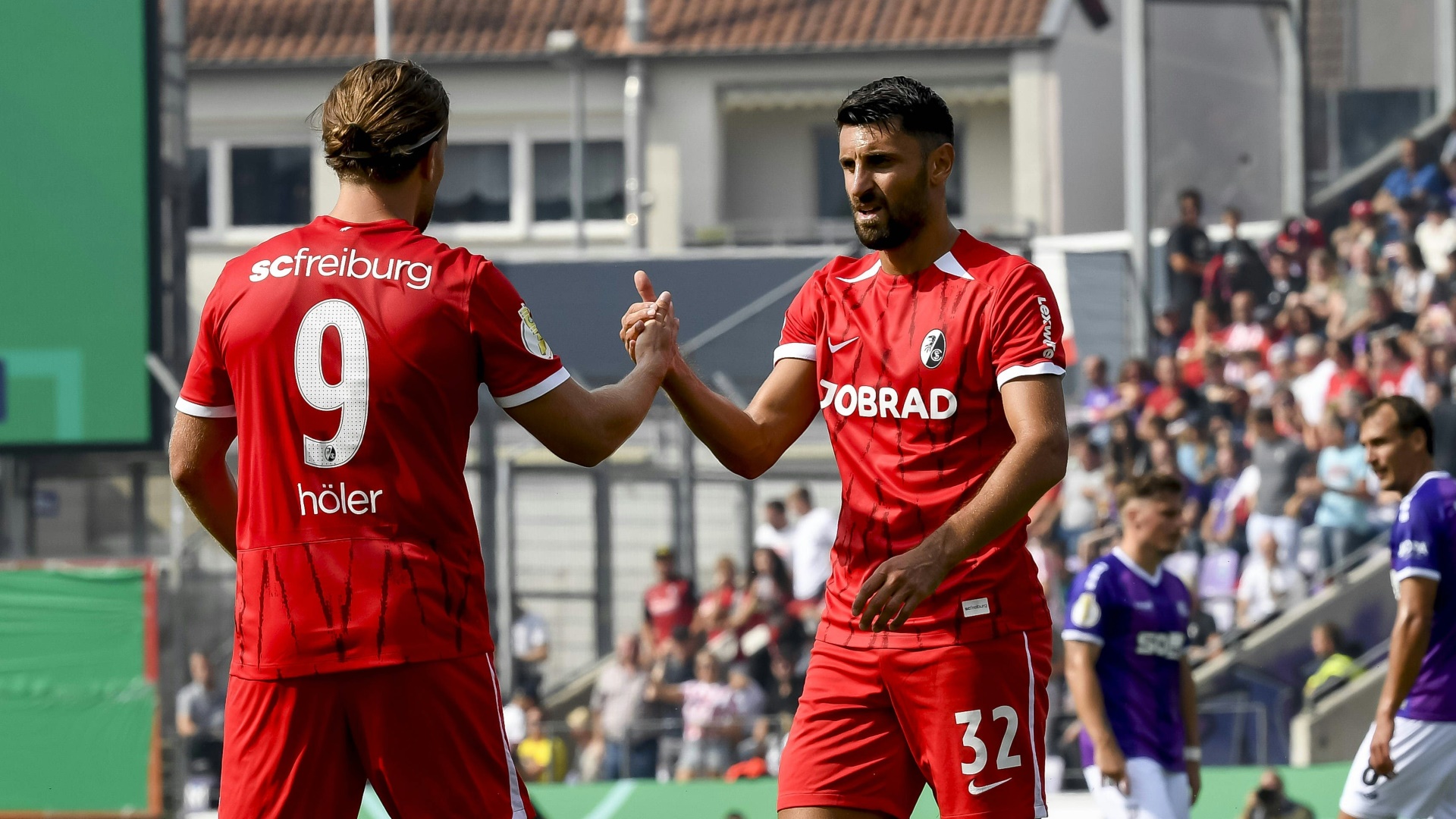 SC-Torschützen: Lucas Höler (l.) und Vincenzo Grifo