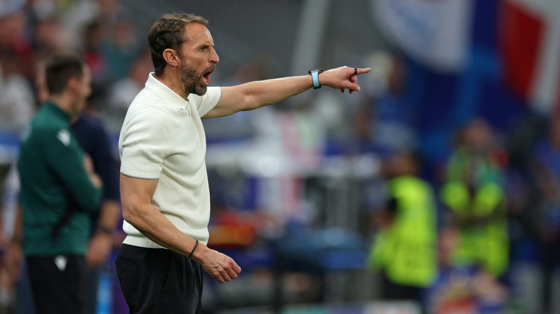 Musste viel gestikulieren: Gareth Southgate