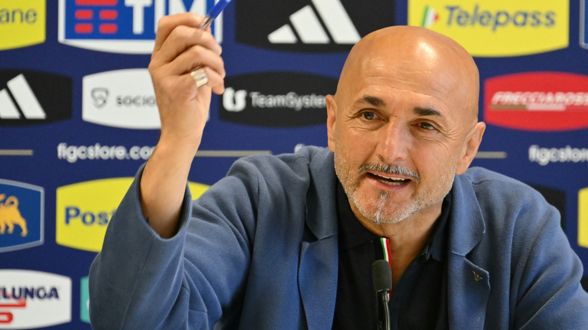 Italiens Nationaltrainer Luciano Spalletti