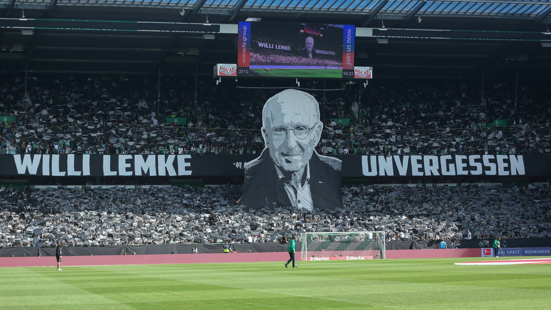 Das Weserstadion erinnert an Willi Lemke