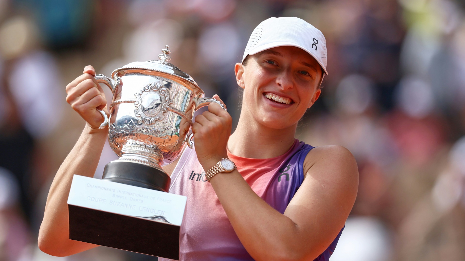 Iga Swiatek gewann in Paris ihren fünften Grand-Slam