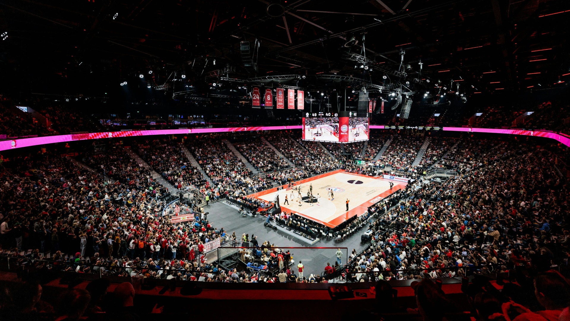 Basketballpremiere im SAP Garden