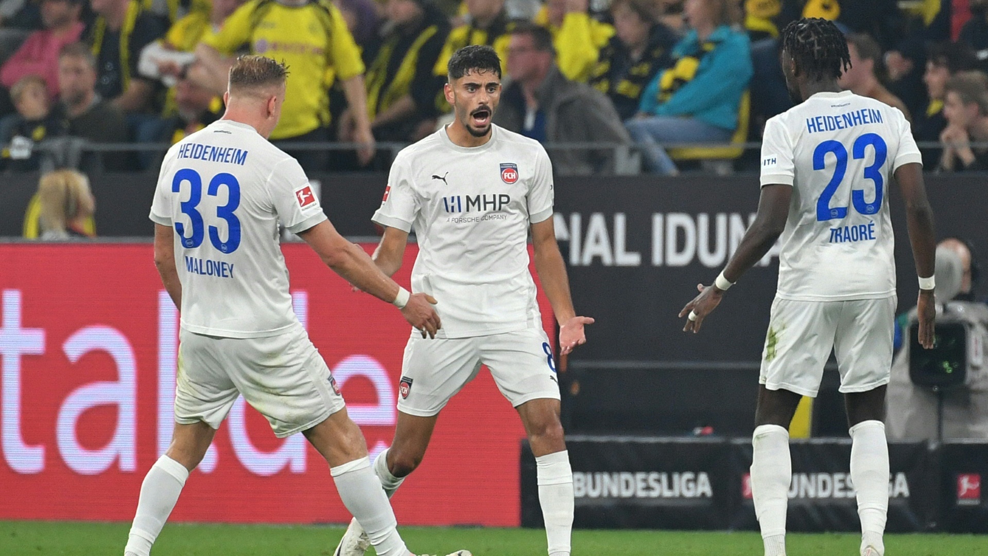 Heidenheim bejubelt ein 2:2 in Dortmund