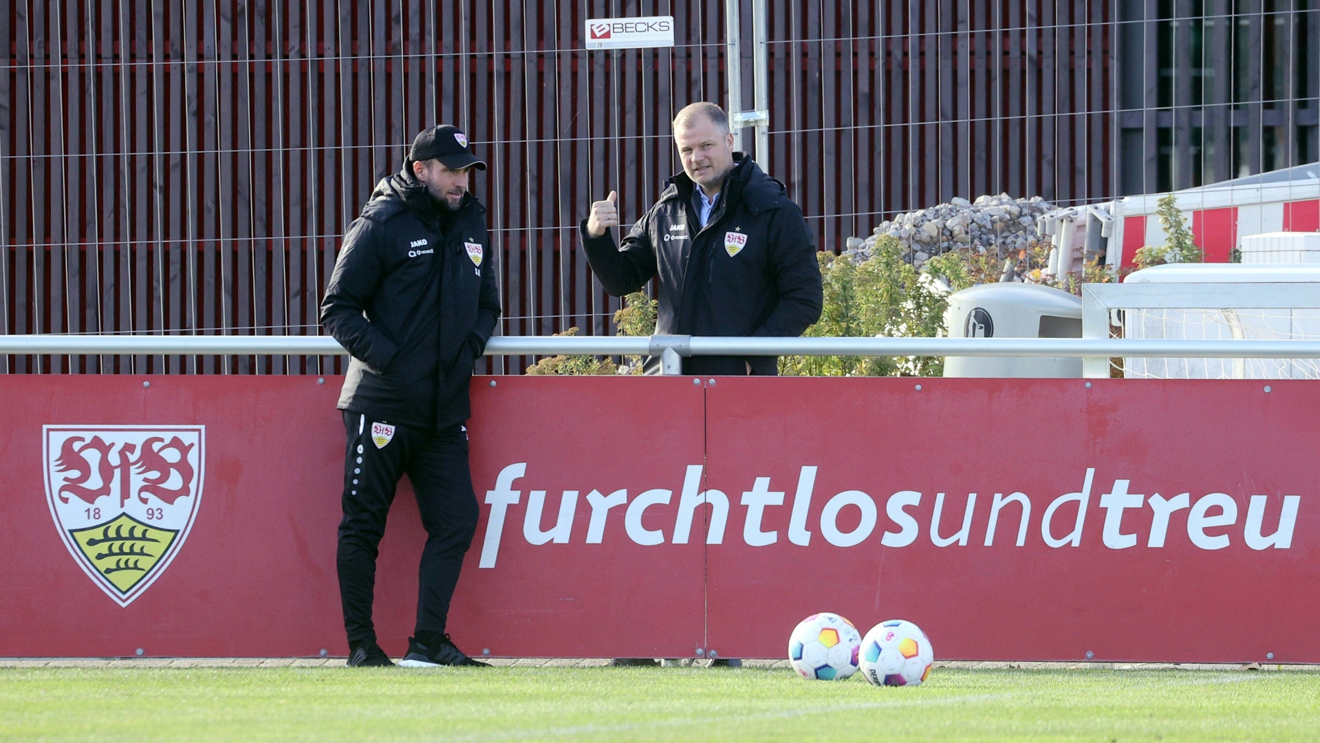 Wohlgemuth plant langfristig mit Trainer Hoeneß