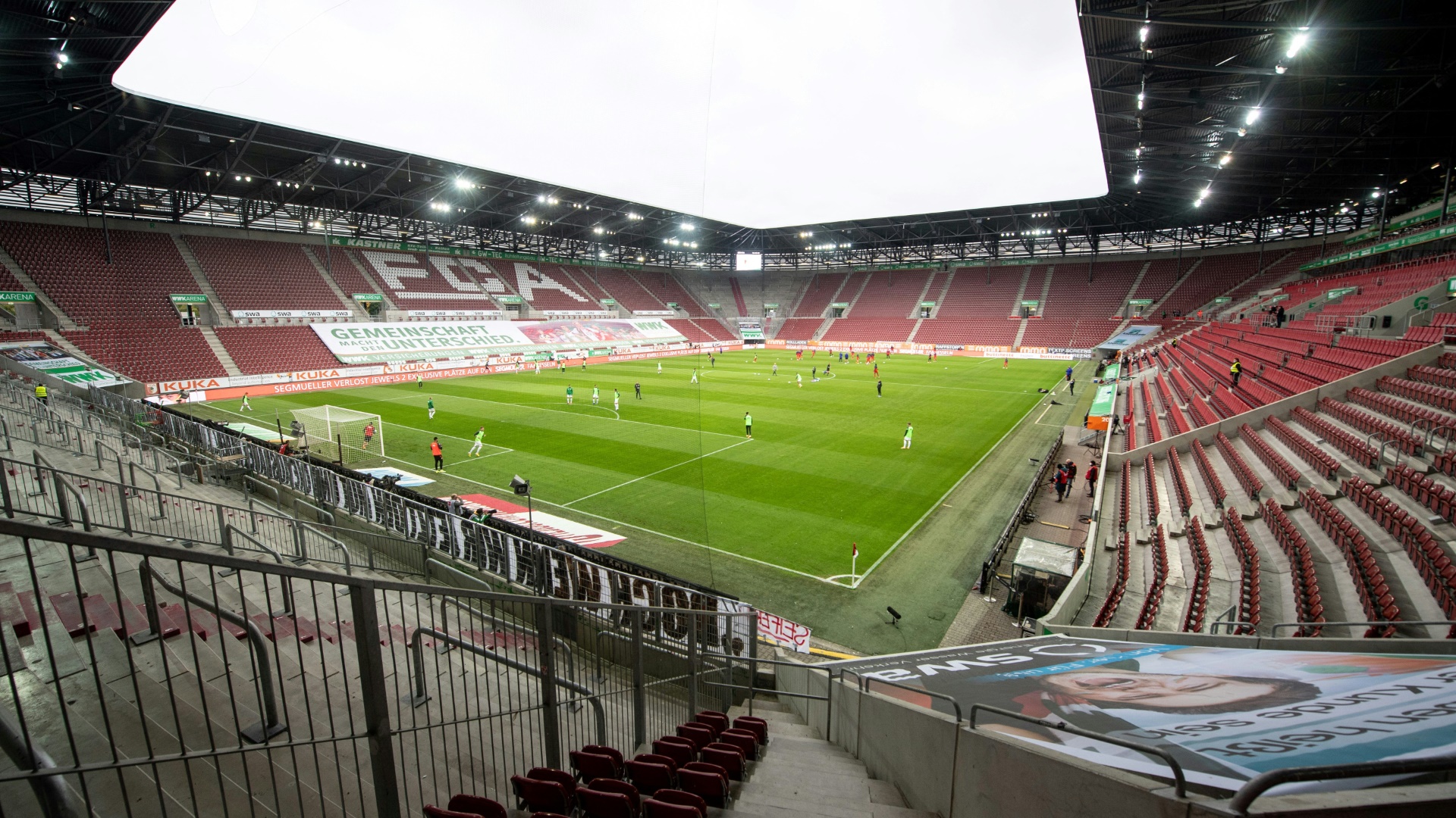 Die WWK Arena in Augsburg