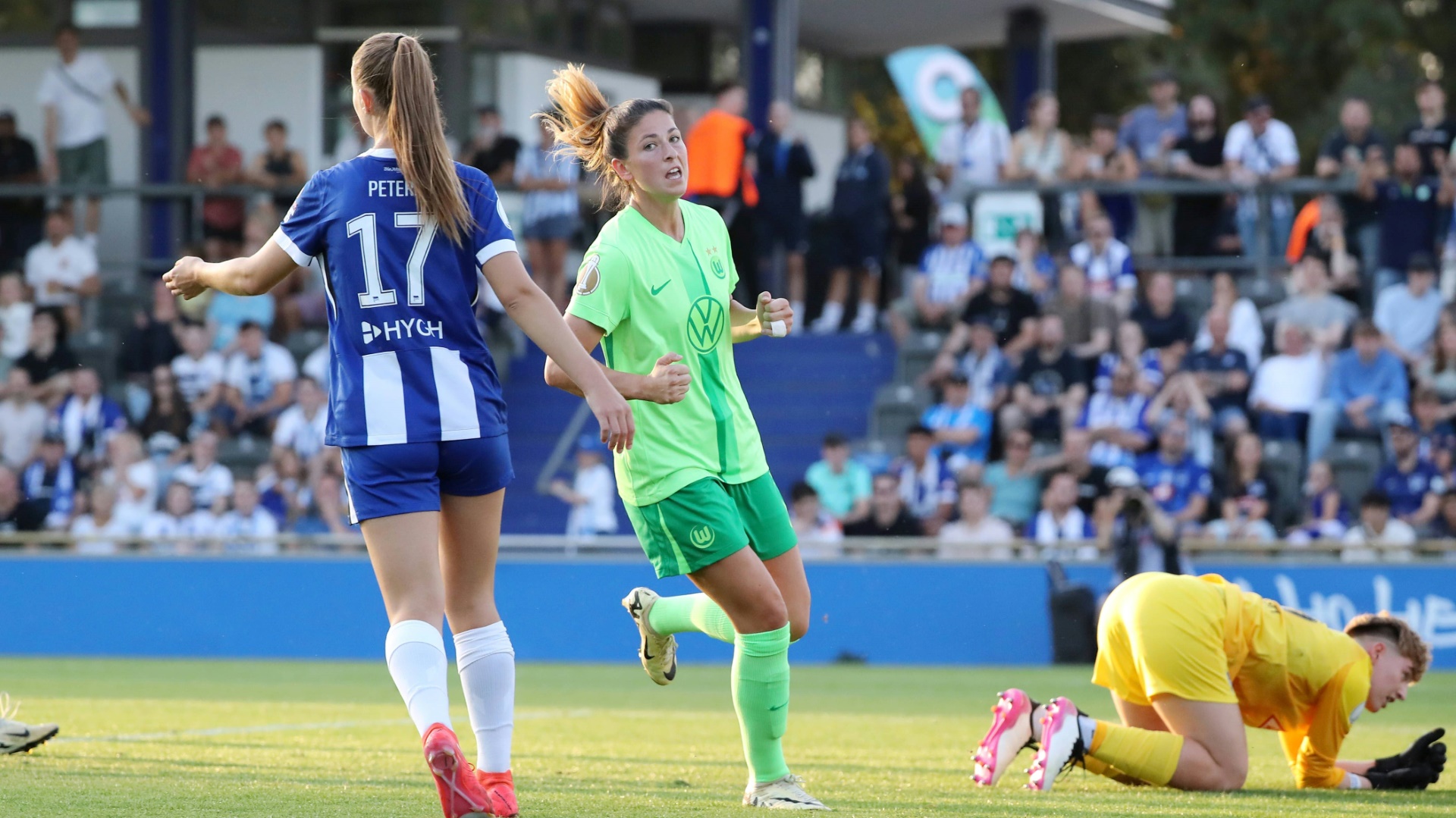 Chantal Hagel erzielte das 1:0 für den VfL