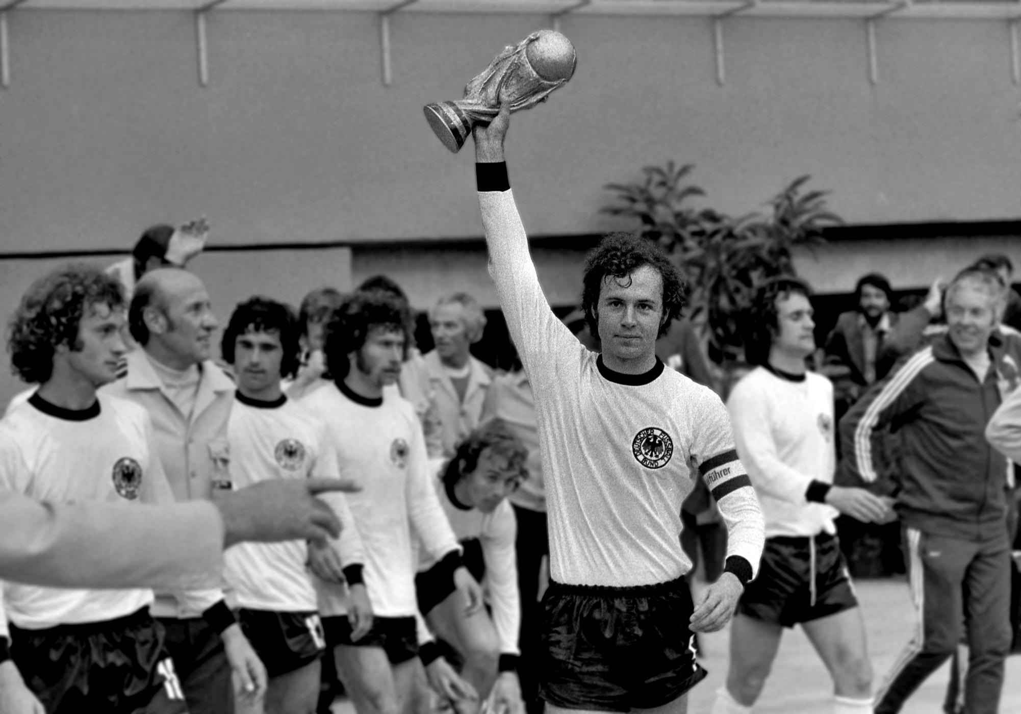 Weltmeister-Kapitän von 1974: Franz Beckenbauer