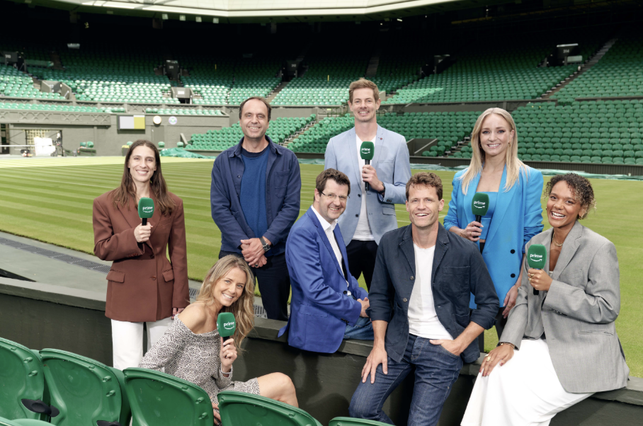 Wimbledon-Team von Prime Video