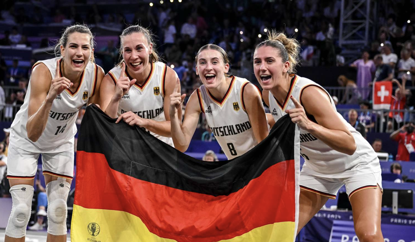 Deutschlands Frauen gewinnen 3x3-Finale bei Olympia