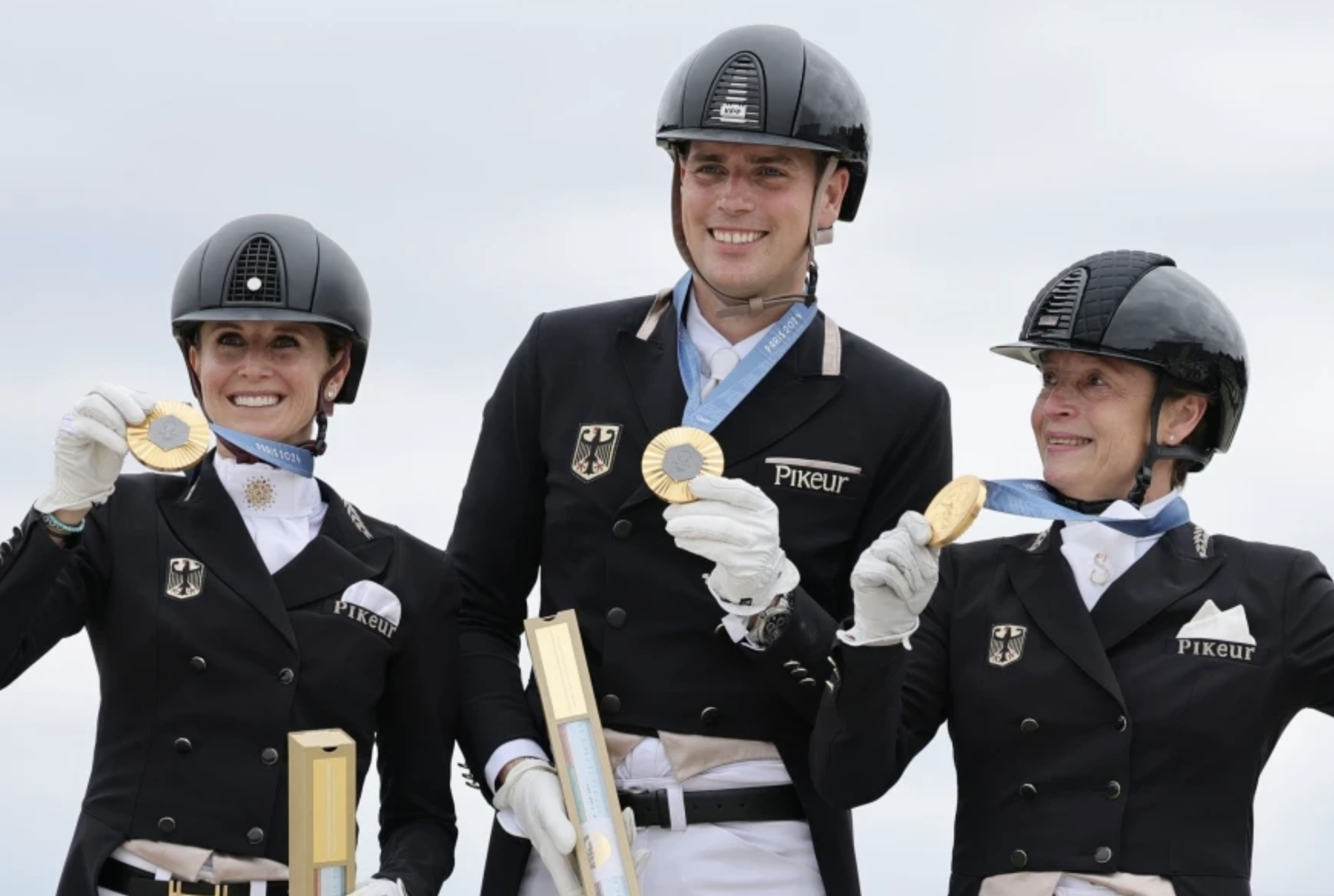 Frederic Wandres, Jessica von Bredow-Werndl und Isabell Werth