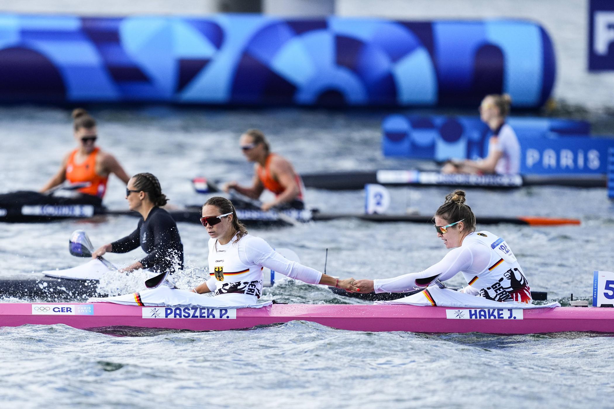 Paulina Paszek & Jule Hake ( Kajak / Zweier der Frauen 500 Meter)