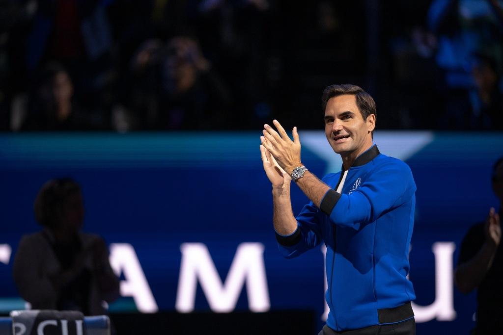 Roger Federer beim Laver Cup