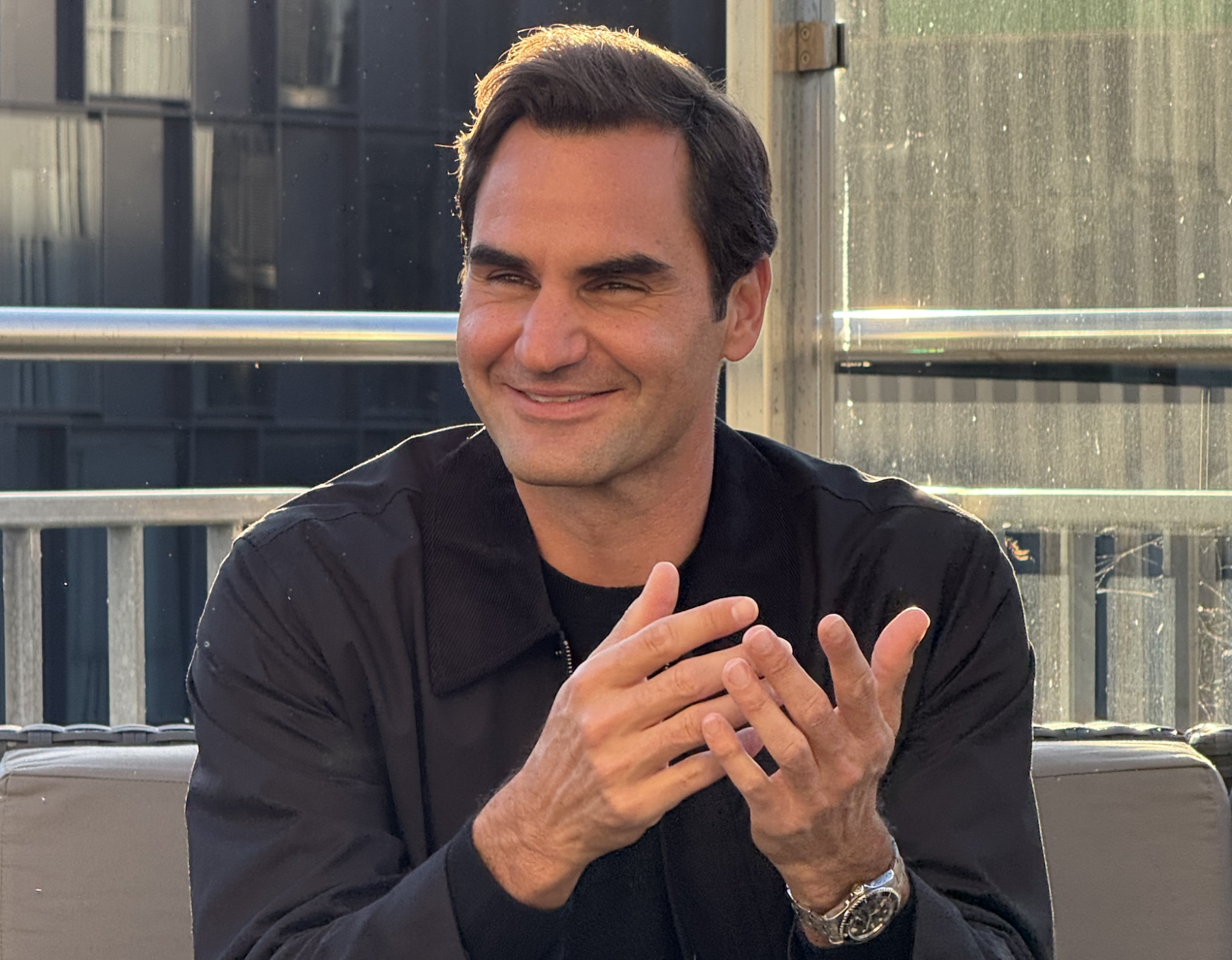 Roger Federer in Berlin 2024