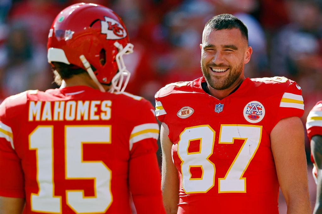 Travis Kelce und Patrick Mahomes