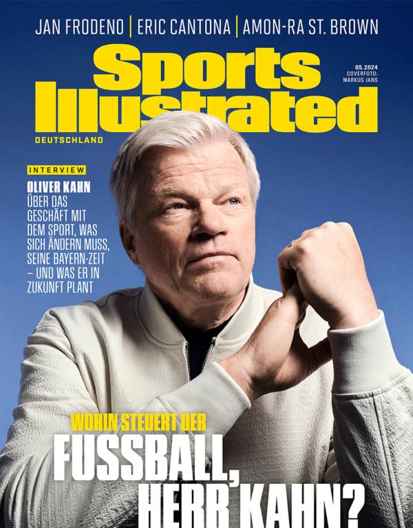 Die neue Sports Illustrated Ausgabe mit Oliver Kahn