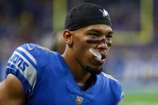 Detroit Lions receiver AmonRa St Brown gets NFC honor  Macomb Daily