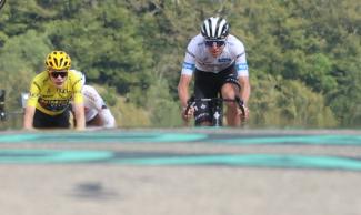 Jonas Vingegaard und Tadej Pogacar bei der Tour de France 2023
