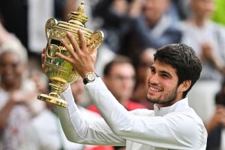 Carlos Alcaraz gewinnt 2023 in Wimbledon