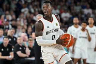 Dennis Schröder bei den Olympischen Spielen 2024